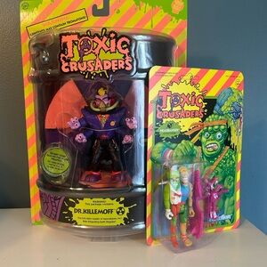 Toxic Crusders lot Dr. Killemoff and Headbanger